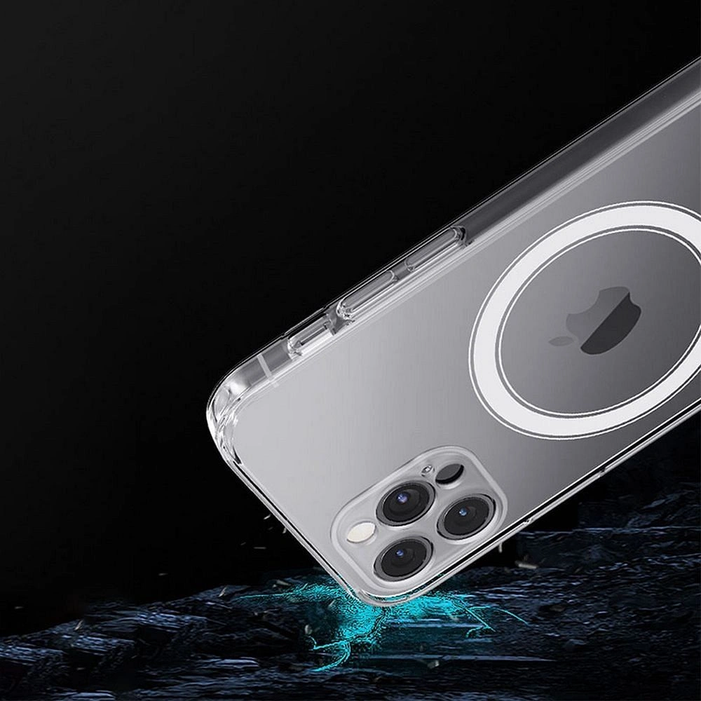 Smart iPhone 16e clear Magsafe dėklas, skaidri, 7 nuotrauka